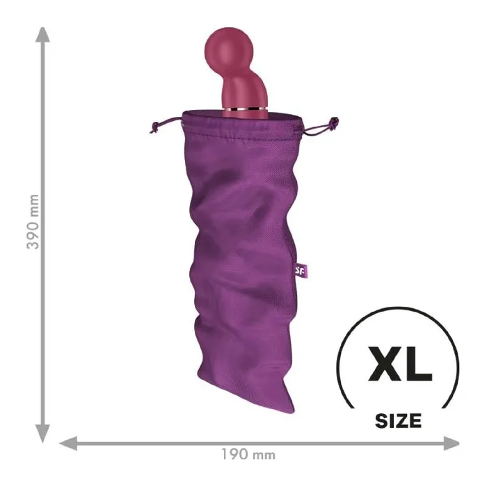 Male Sex Toys Treasure Bag Extra Large Violet Satisfyer