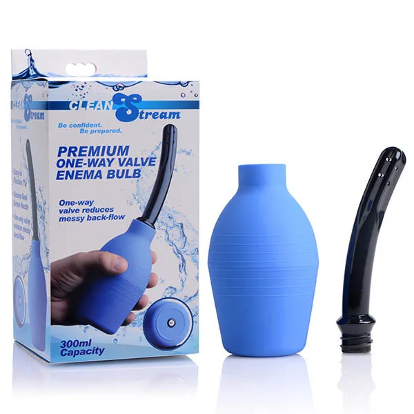 Male Sex Toys XR Brands CleanStream Premium OneWay Valve Enema Douche