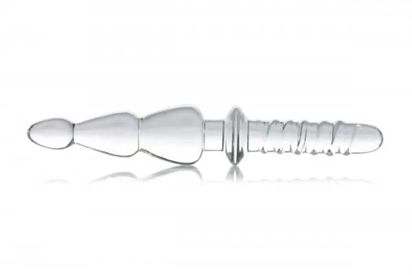 Master Series Saber Anal Links Glass Thruster Clear Anal