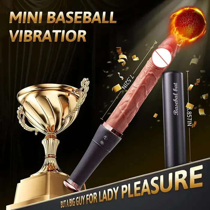 Mini Bat Retractable Vibrating Dildo OOTYEMO Female Sex Toys