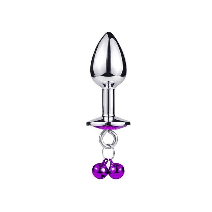 OOTYEMO Male Sex Toys Metal Bell Anal Plug Expansion Toy