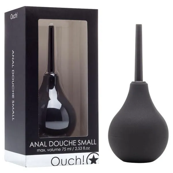 Ouch Anal Douche Small 75ml Black Shots Toys Anal