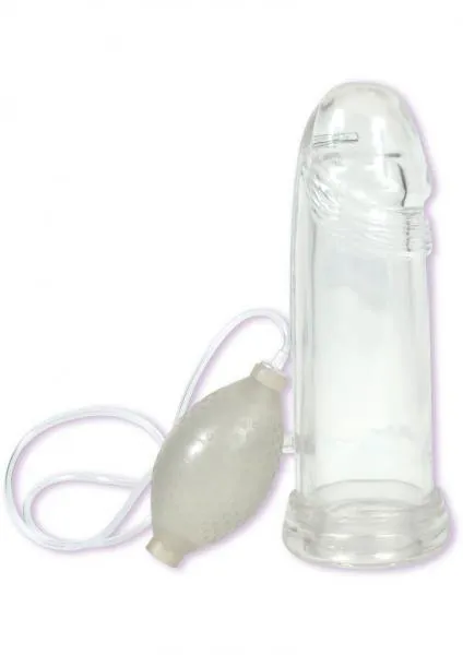 P3 Pliable Penis Pump Clear Doc Johnson Male Sex Toys