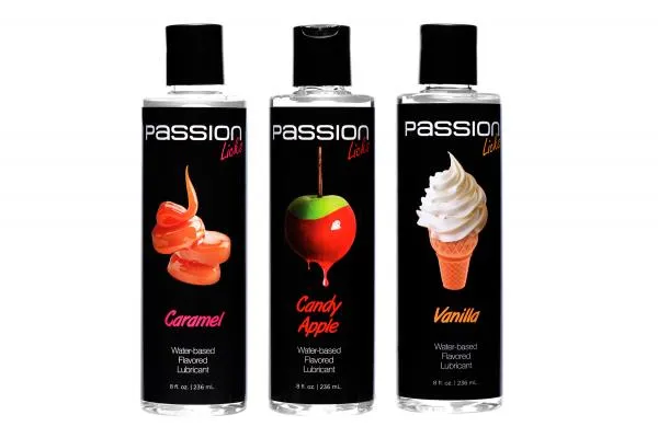 Passion Lubes Enhancers Passion Licks 3 Flavor Lube Pack Sweets