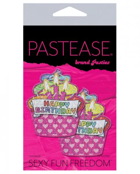 Pastease Vibrators Pastease Happy Birthday Cupcake Multicolor OS