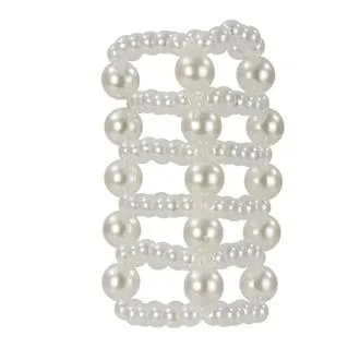 Pearl Stroker Beads Large 3 Basic Essentials Male Sex Toys