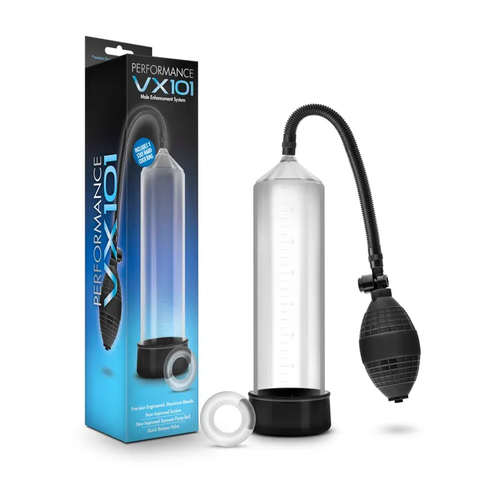 Performance VX101 Male Enhancement Pump Clear Performance Male Sex Toys