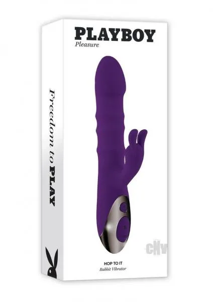 Playboy Hop To It Purple Playboy Vibrators