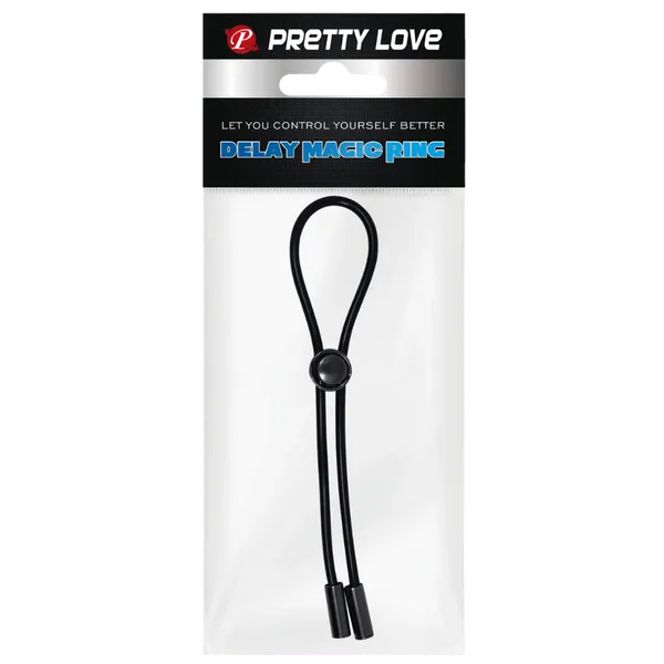 Pretty Love Delay Magic Ring Black Anal