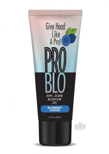 Problo Oral Pleasure Gel Blueberry 15oz Little Genie Enhancers