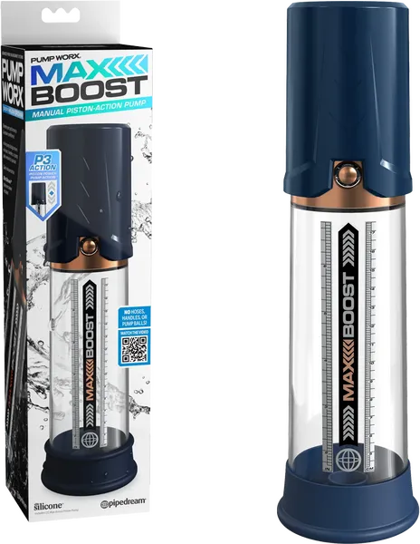 Pump Worx Max Boost BlueClear Pipedreams Anal