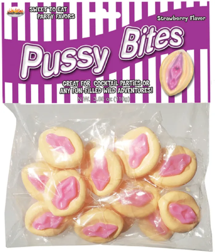 Pussy Bites Strawberry Hott Products Unlimited Male Sex Toys