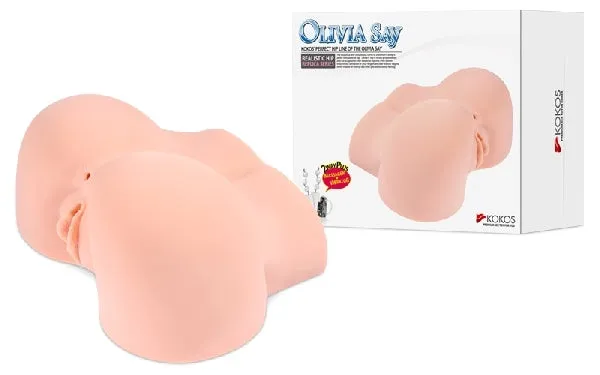 Real Hip Olivia Flesh Kokos Dildos