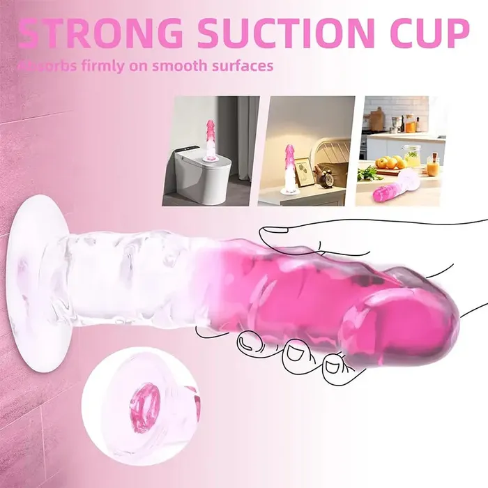 Realistic Dildo with Suction Base OOTYEMO Female Sex Toys