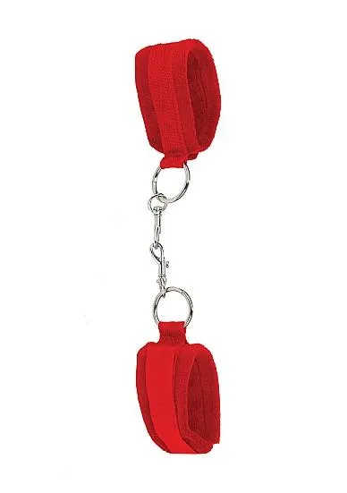 Restraints Seductucom Velcro Cuffs Red