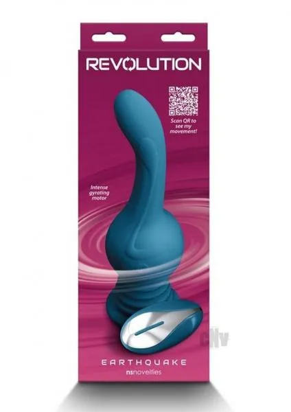 Revolution Earthquake Teal Seductucom Vibrators