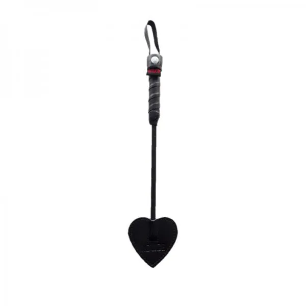 Rouge Garments Female Sex Toys Rouge Mini Spade Paddle 10 In Black