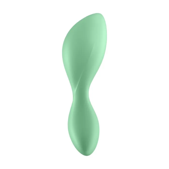 Satisfyer Male Sex Toys Vibrating Connect App Anal Plug Trendsetter Light Green