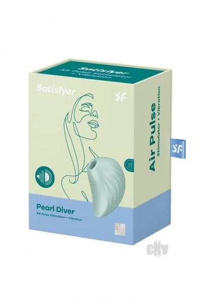 Satisfyer Pearl Diver Mint Seductucom Vibrators