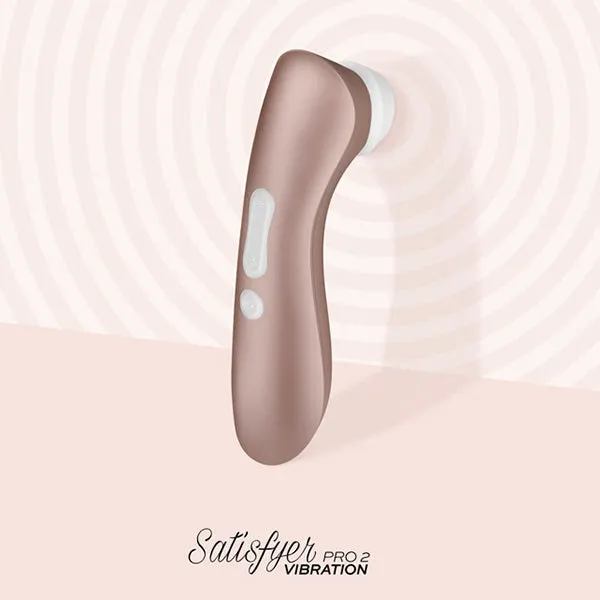 Satisfyer Pro 2 G2 Clitoral Stimulator Rose Gold Satisfyer Vibrators