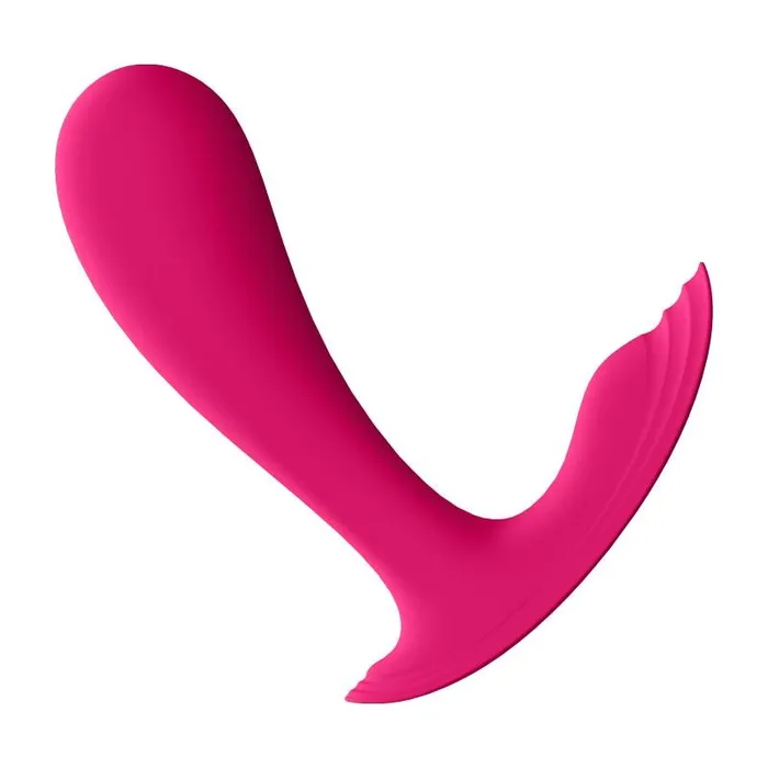 Satisfyer Vibrators Connect App Wearable Vibrator Top Secret Pink