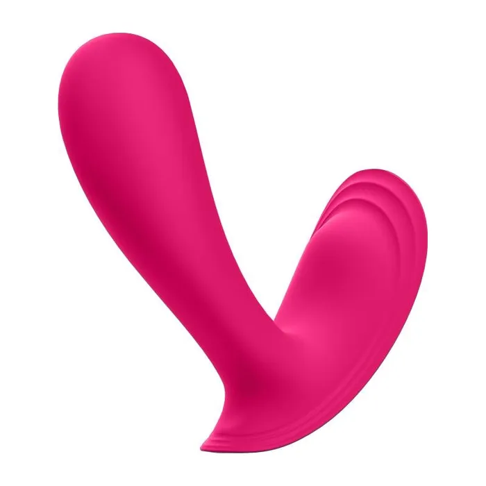 Satisfyer Vibrators Connect App Wearable Vibrator Top Secret Pink