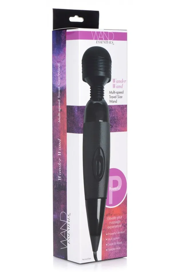 Sd Vibrators Wander Wand MultiSpeed Travel Size Wand