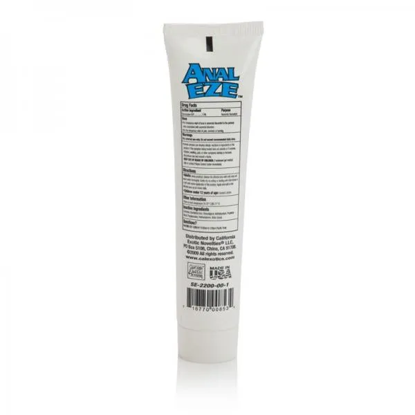 Seductucom Anal Anal Eze Desensitizing Gel 15 Fluid Ounces