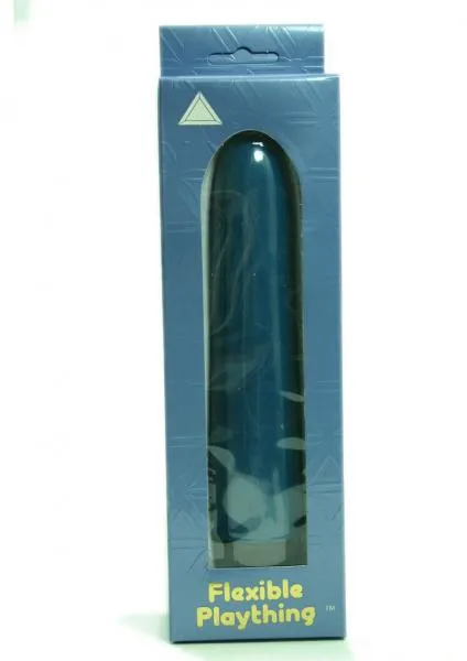 Seductucom Anal Flexible Plaything 7 Inch Vibrator Blue