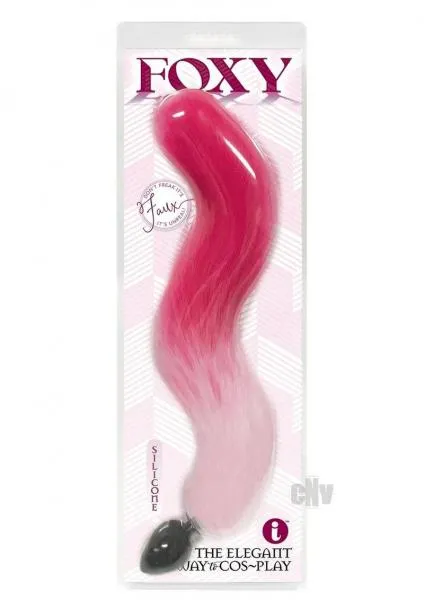 Seductucom Anal Foxy Fox Tail Plug Pink