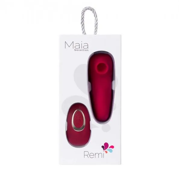 Seductucom Female Sex Toys Remi Rechargeable Suction Panty Vibe Rechargeable