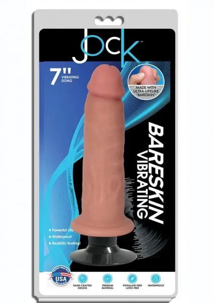 Seductucom Jock Bareskin Vibe Dong 7 Vanilla Dildos