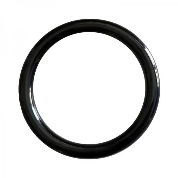 Seductucom Male Sex Toys Rouge Stainless Steel Round Cock Ring 45mm Black