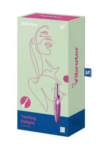 Seductucom Vibrators Satisfyer Twirling Delight Berry