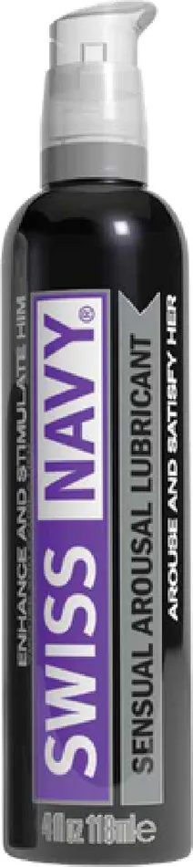 Sensual Arousal Lubricant 118ml Swiss Navy Lubricants