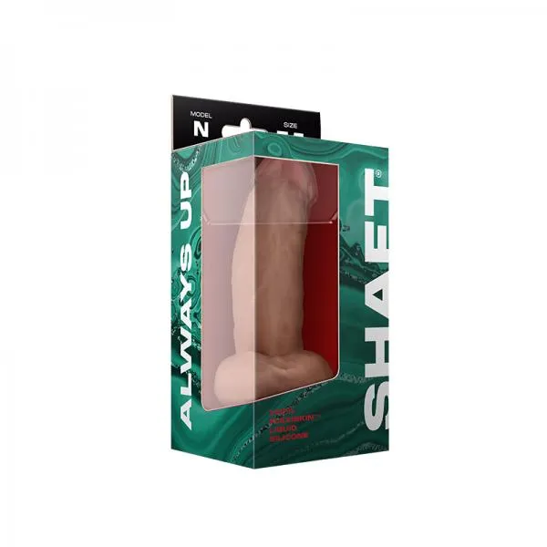 Shaft Shaft Model N Liquid Silicone Dong With Balls 75 In Pine Dildos