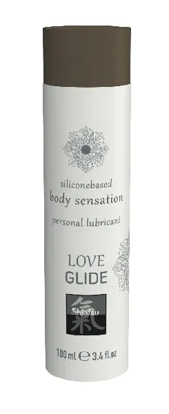 Shiatsu Love Glide Silicone Based Lubricant 100ml Hot Lubricants