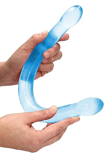 Shots Toys Dildos Realrock Non Realistic Double Dong 17 42cm Blue