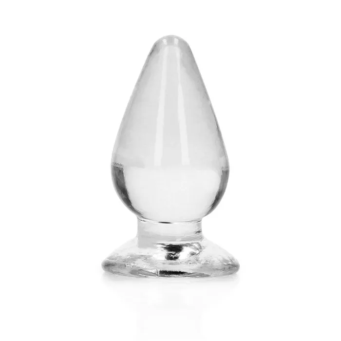 Shots Toys REALROCK 115 cm Anal Plug Clear Clear 115 cm 45 Butt Plug Anal