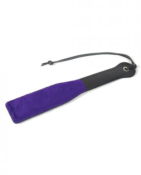 Spartacus Vibrators Spartacus 12 Faux Fur Paddle Purple