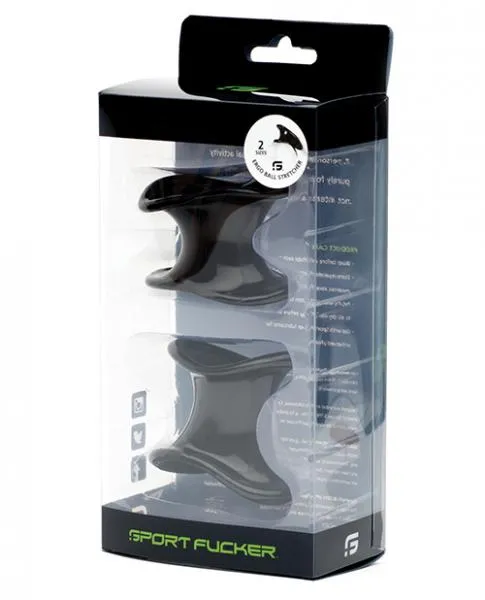 Sport Fucker Anal Sport Fucker Ergonomic Ball Stretcher Kit Black