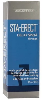 Sta Erect Spray 2 Oz Doc Johnson Vibrators