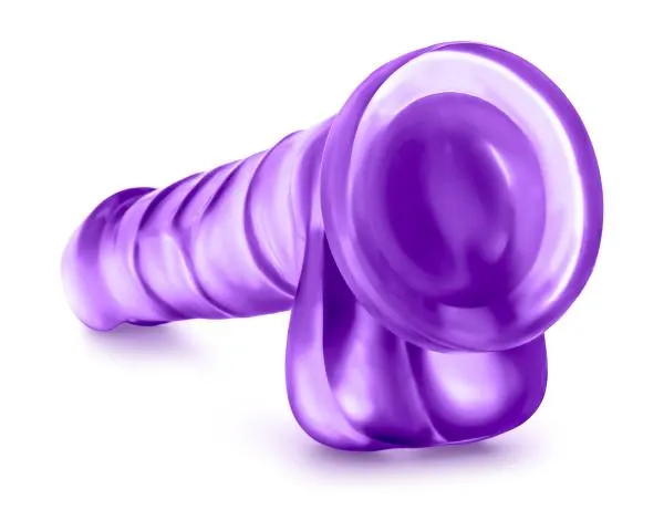 Sweet N Hard 4 Dong Suction Cup Balls Purple Blush Dildos