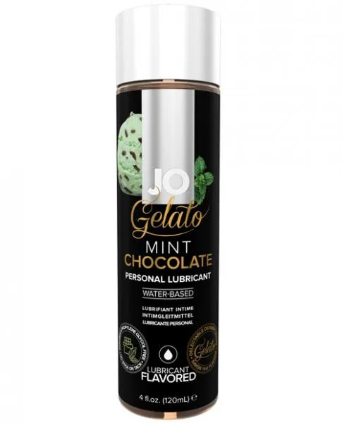 System Jo Lubricants Jo Gelato Flavored Lubricant Mint Chocolate 4oz