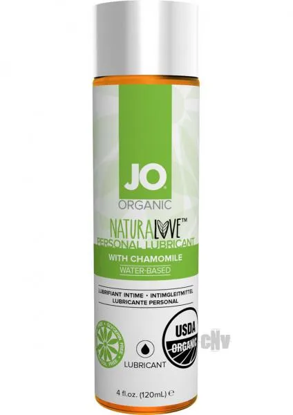 System Jo Usda Original Organic Lubricant 4 Oz System Jo Sexual Health Wellbeing