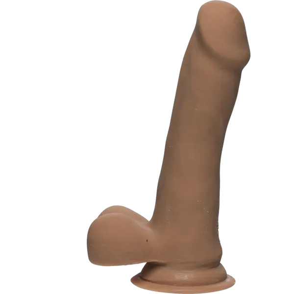 The D The Slim D WBalls 65 Caramel Dildos