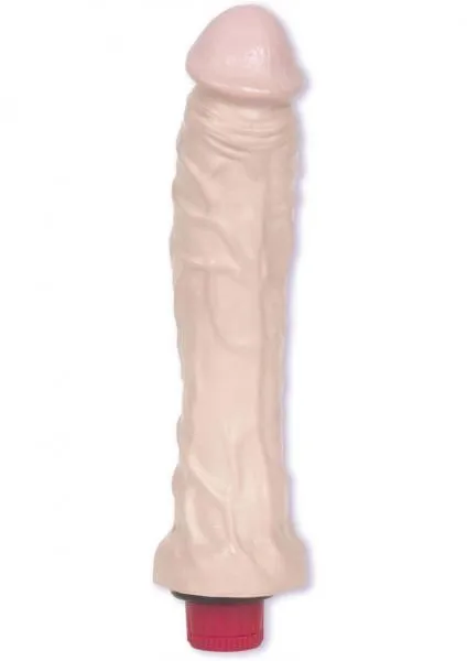 The Naturals Dildos The Naturals Heavy Veined 8 Inches Vibrating Dong