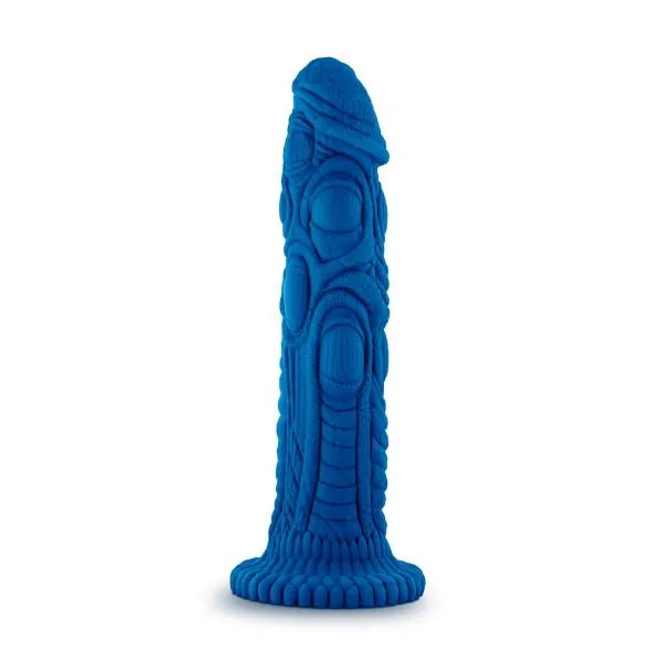 The Realm Draken Lock On Dildo Blue Blush Dildos