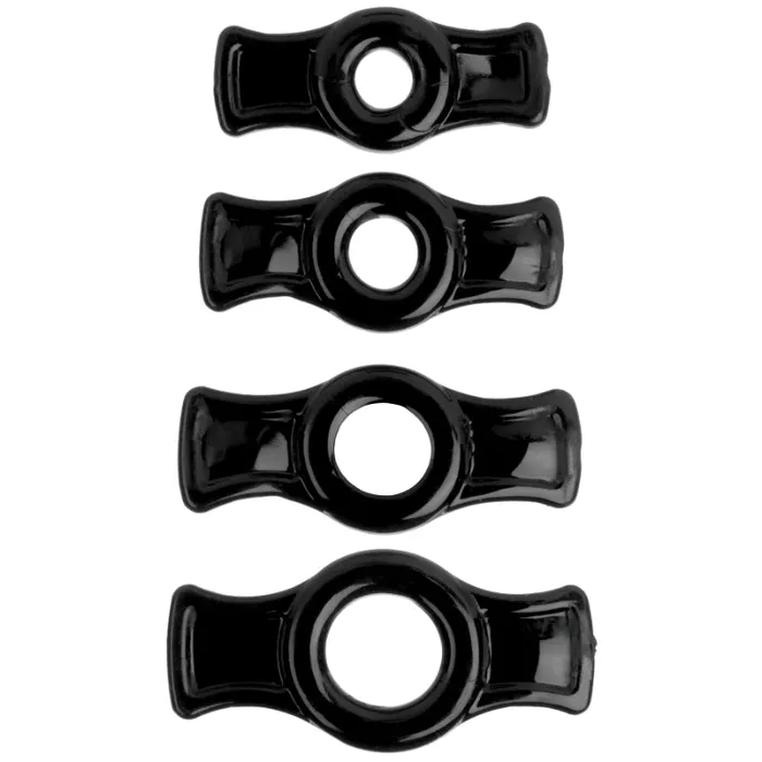 TitanMen Male Sex Toys Cock Ring Set Black