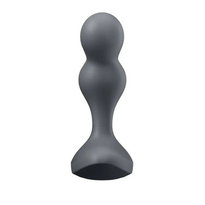 Vibrating Connect App Anal Plug Deep Diver Grey Satisfyer Male Sex Toys